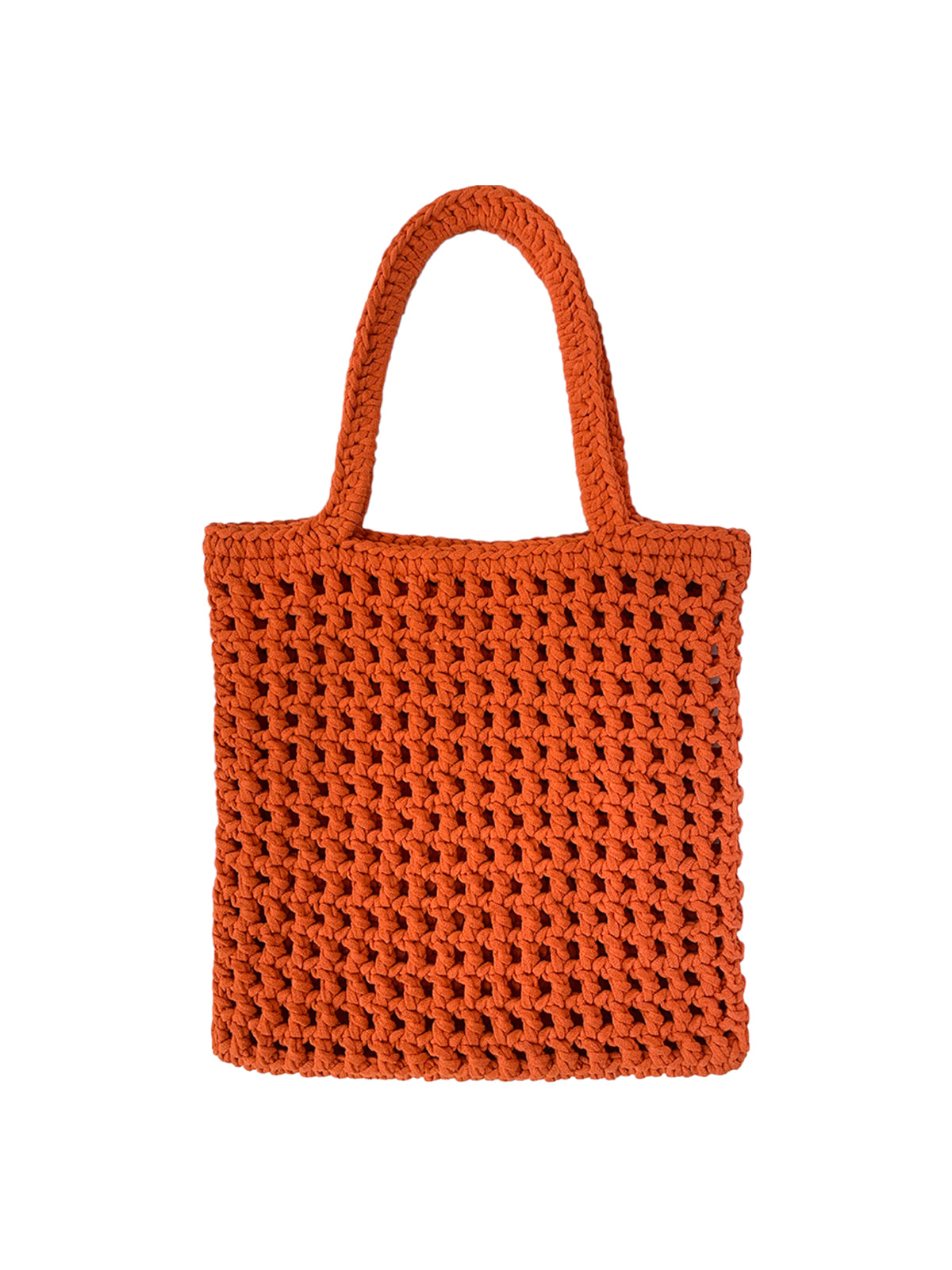 MAXI BEACH TOTE TANGERINE - KNUEFERMANN 