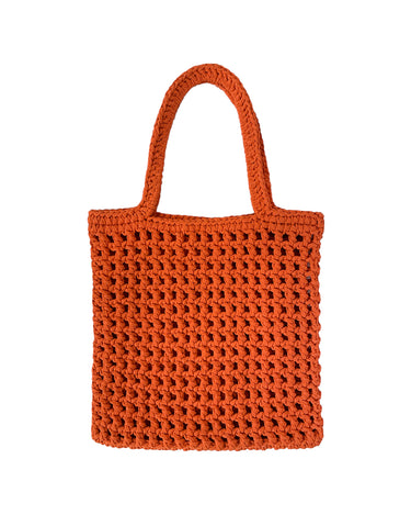 MAXI BEACH TOTE TANGERINE - KNUEFERMANN 