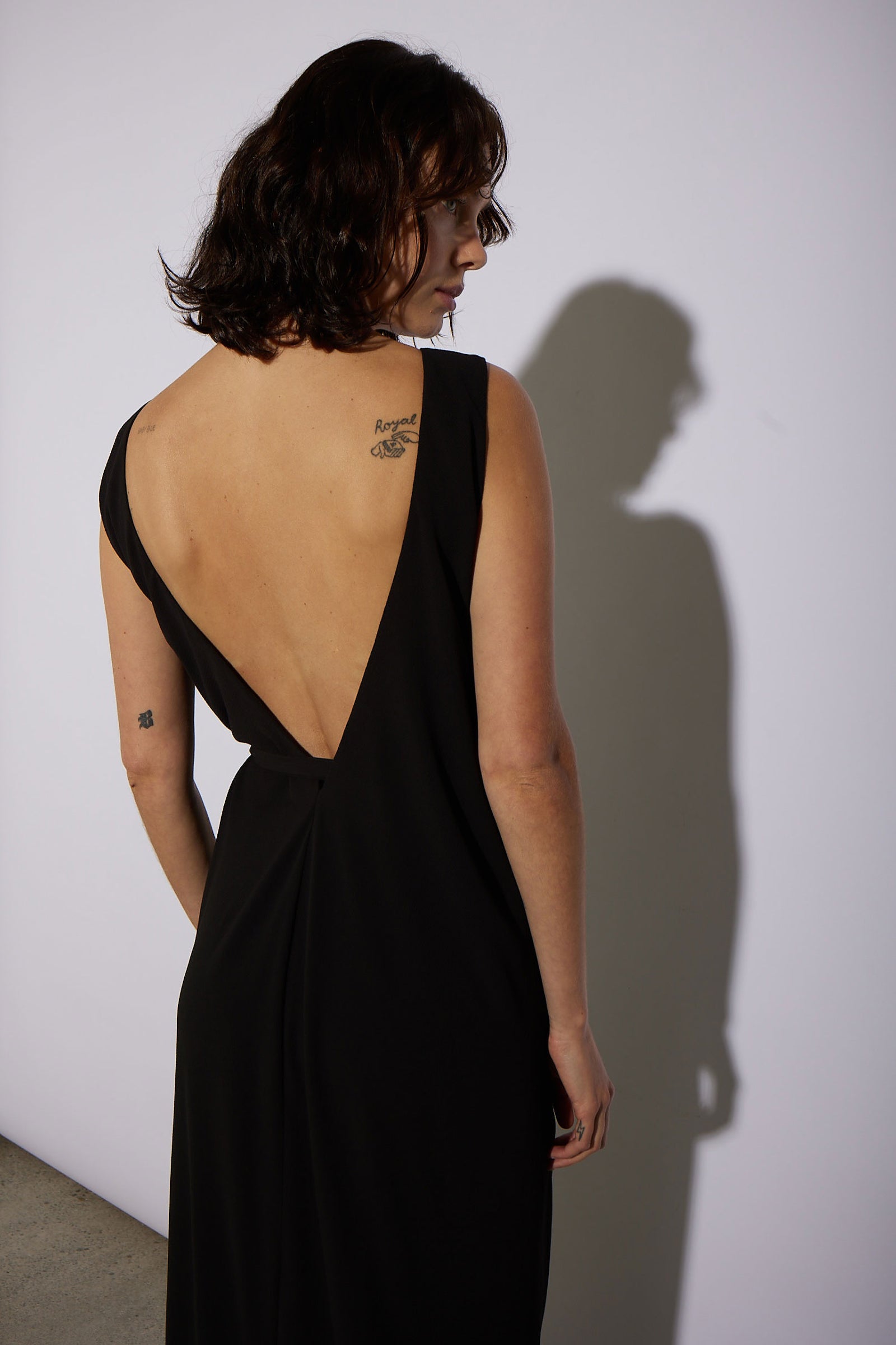 TK WRAP LONG BLACK - KNUEFERMANN 