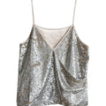 ARAMIS TOP WHITE GOLD SEQUIN - KNUEFERMANN 