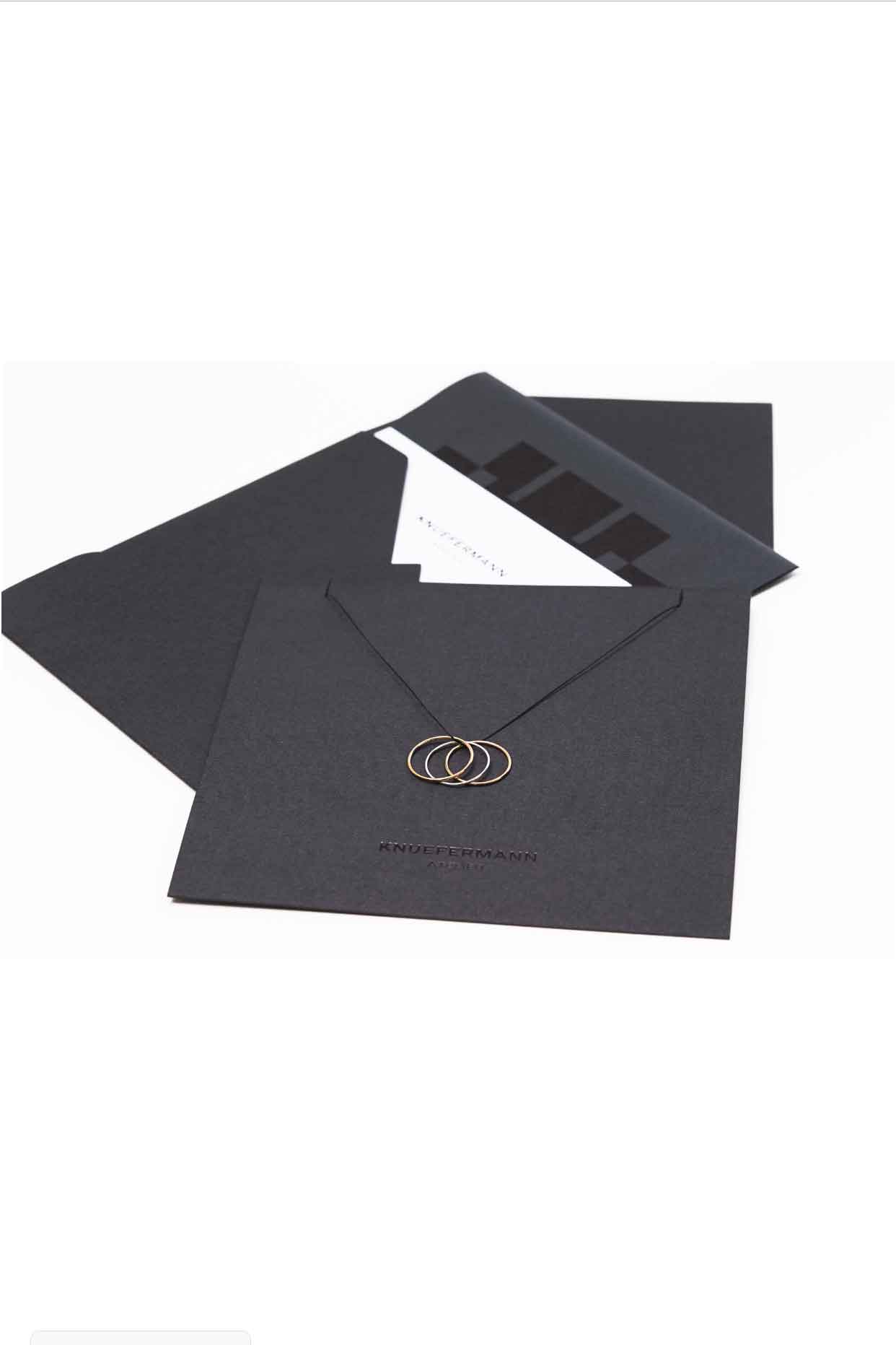 GRAY FRIENDSHIP RING SILVER - KNUEFERMANN 