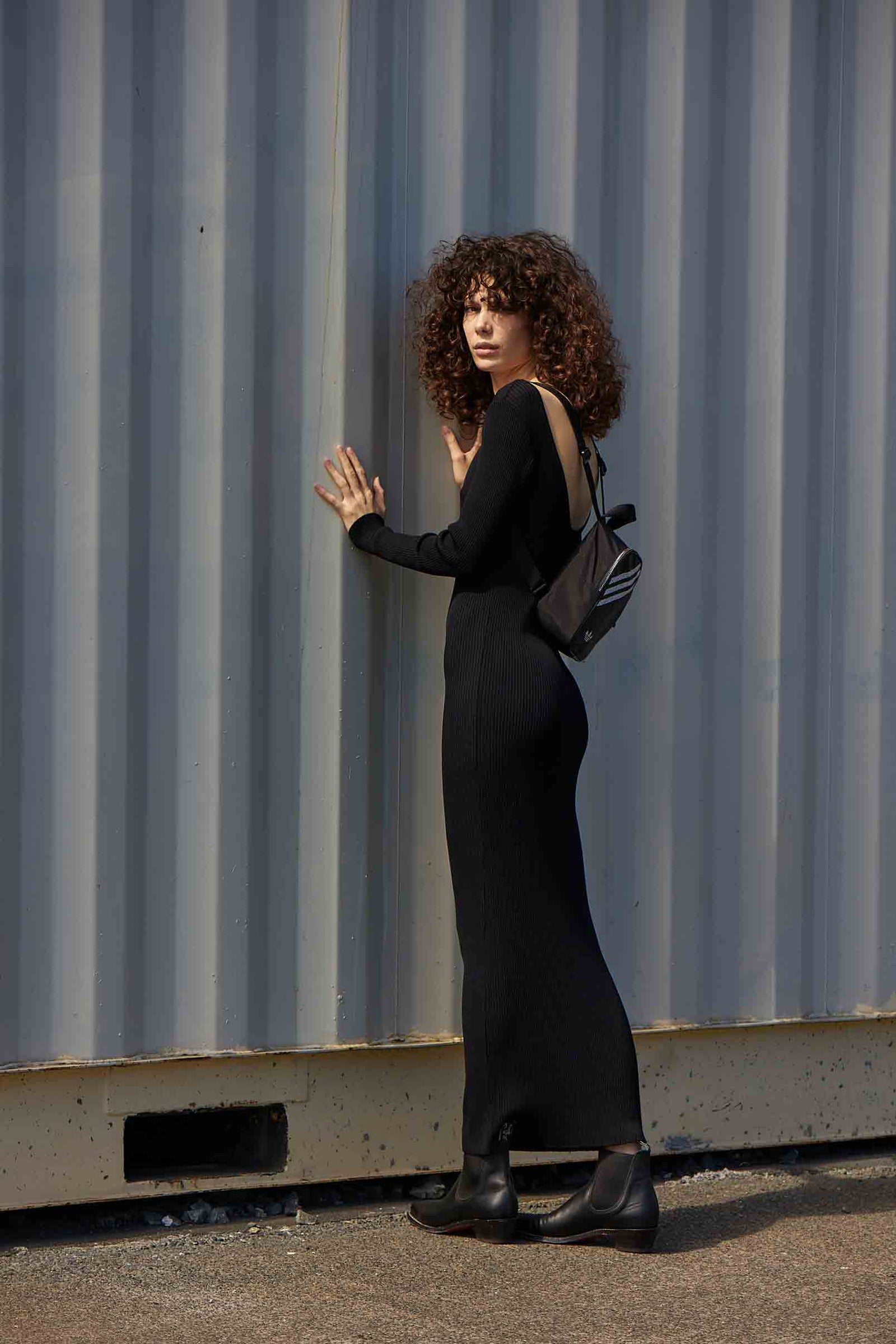 BALLERINA DRESS DOUBLE KNIT - BLACK - KNUEFERMANN 