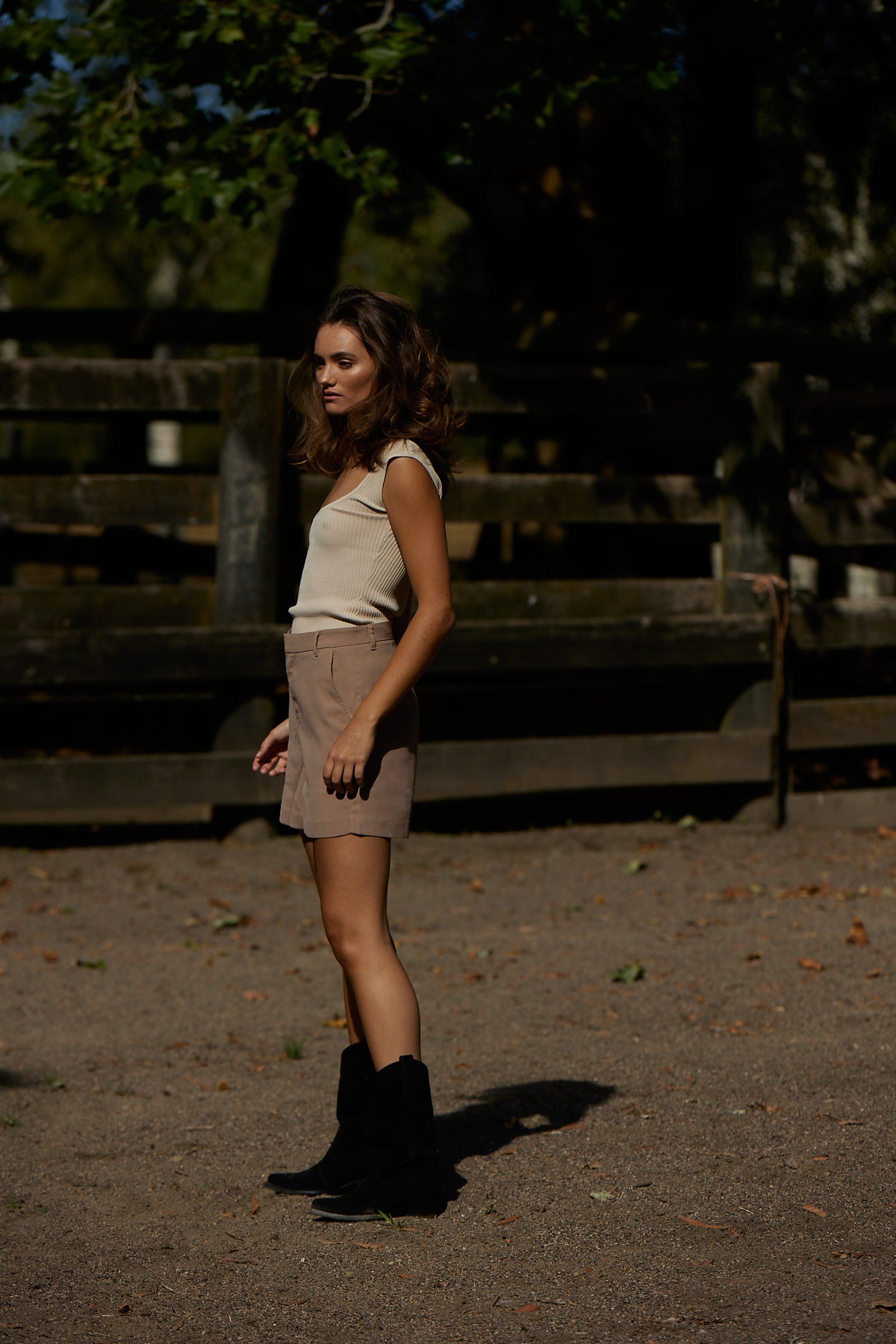 LOGAN SHORTS CAMEL - KNUEFERMANN 