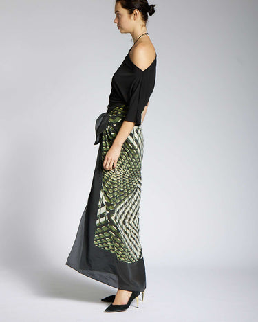 COCKTAIL SARONG SKIRT JUNGLE - KNUEFERMANN 