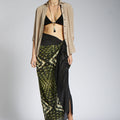 COCKTAIL SARONG SKIRT JUNGLE - KNUEFERMANN 