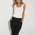 ESSENTIAL SLOUCHPANT BLACK - KNUEFERMANN 