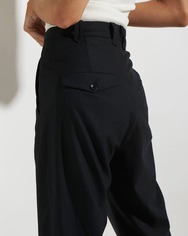 ESSENTIAL SLOUCHPANT BLACK - KNUEFERMANN 