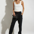 ESSENTIAL SLOUCHPANT BLACK - KNUEFERMANN 