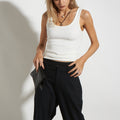 ESSENTIAL SLOUCHPANT BLACK - KNUEFERMANN 