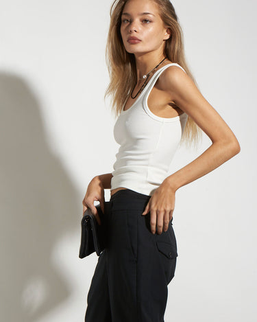 ESSENTIAL SLOUCHPANT BLACK - KNUEFERMANN 