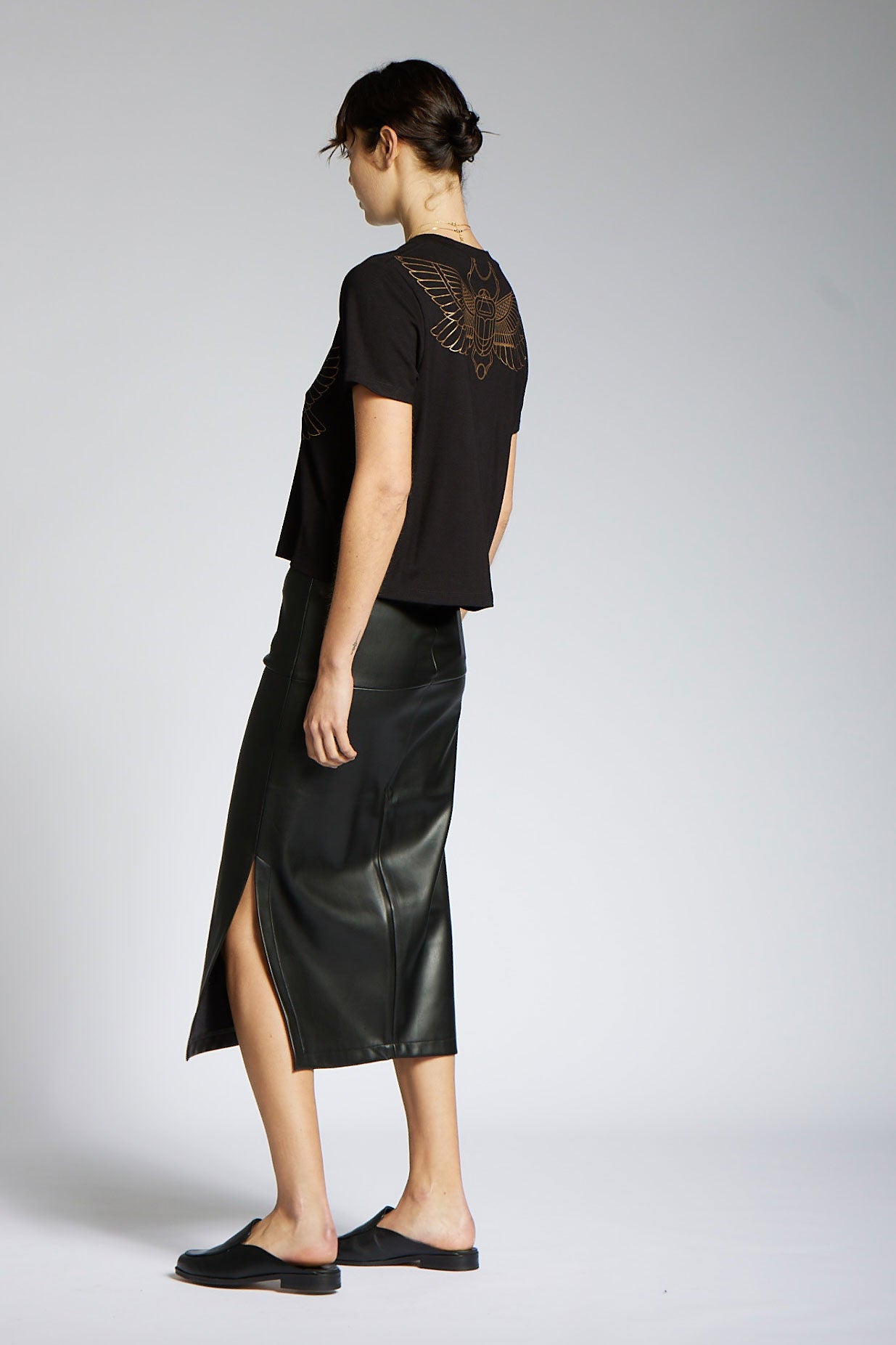 SPIRIT ROCK T GOLD PRINT - KNUEFERMANN 