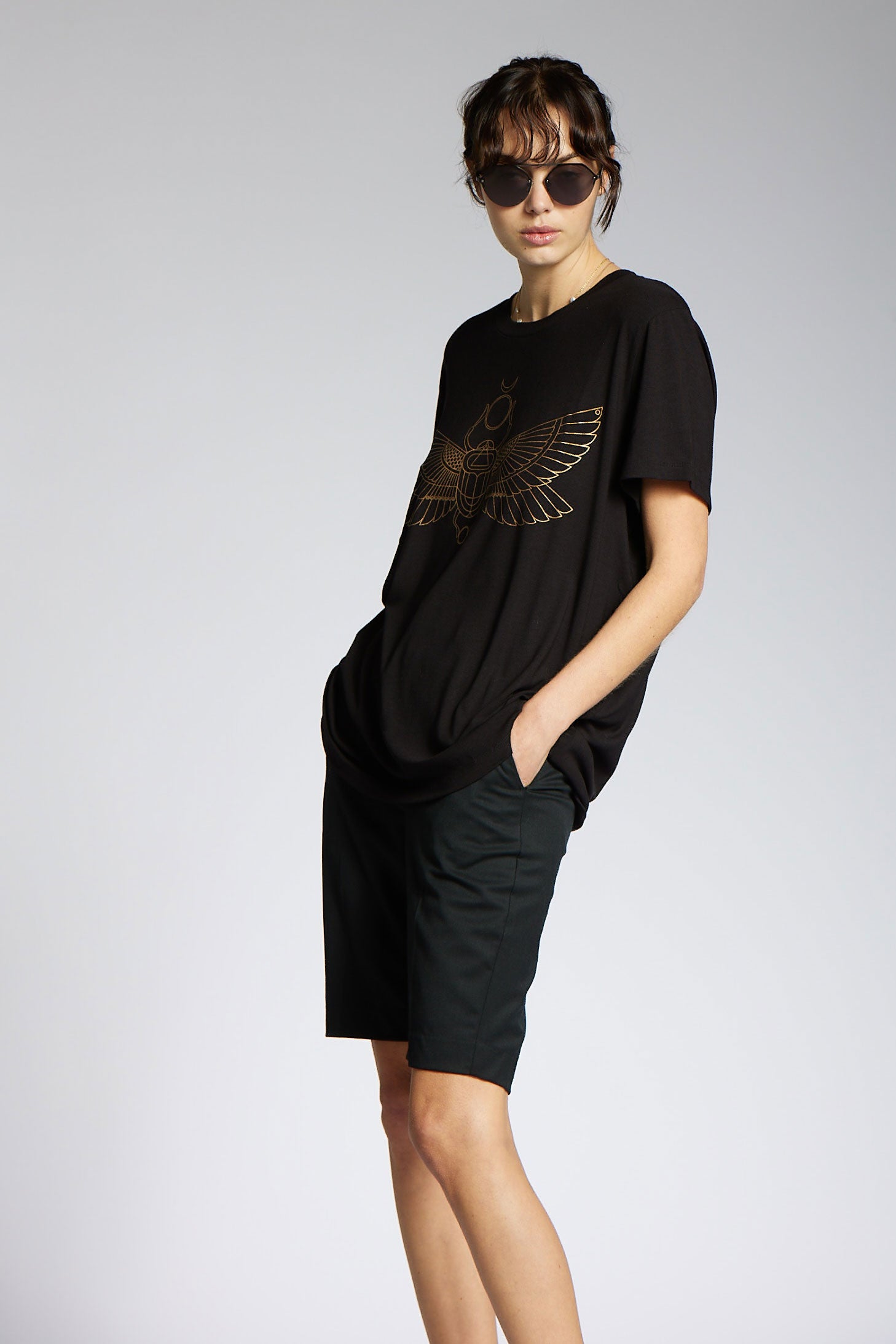 SPIRIT ROCK T GOLD PRINT - KNUEFERMANN 