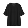 MASON  SILK T - BLACK - KNUEFERMANN 