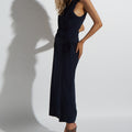 WRAP VEST DRESS - KNUEFERMANN 