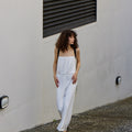 SUMMER JUMPSUIT WHITE - KNUEFERMANN 