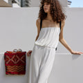 SUMMER JUMPSUIT WHITE - KNUEFERMANN 