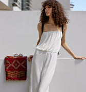 SUMMER JUMPSUIT WHITE - KNUEFERMANN 